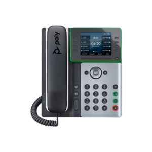 Poly Edge E300 IP Phone and PoE-Enabled