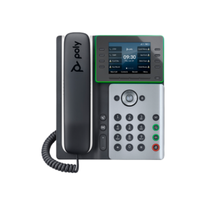 Poly Edge E350 IP Phone and PoE-Enabled